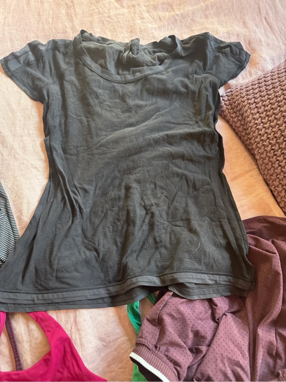 lululemon athletica sports bras, tops and skort